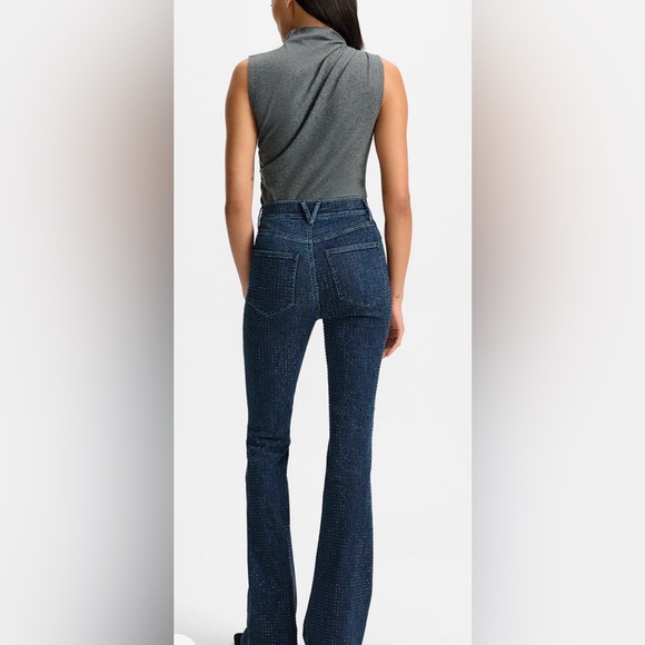 Veronica Beard Mylie Stretch-Wool-Blend Sleeveless Top - Picture 4 of 7